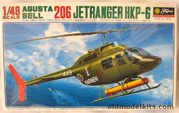 Fujimi 1/48 Bell 206 Jet Ranger HKP-6, 5A40-500 plastic model kit